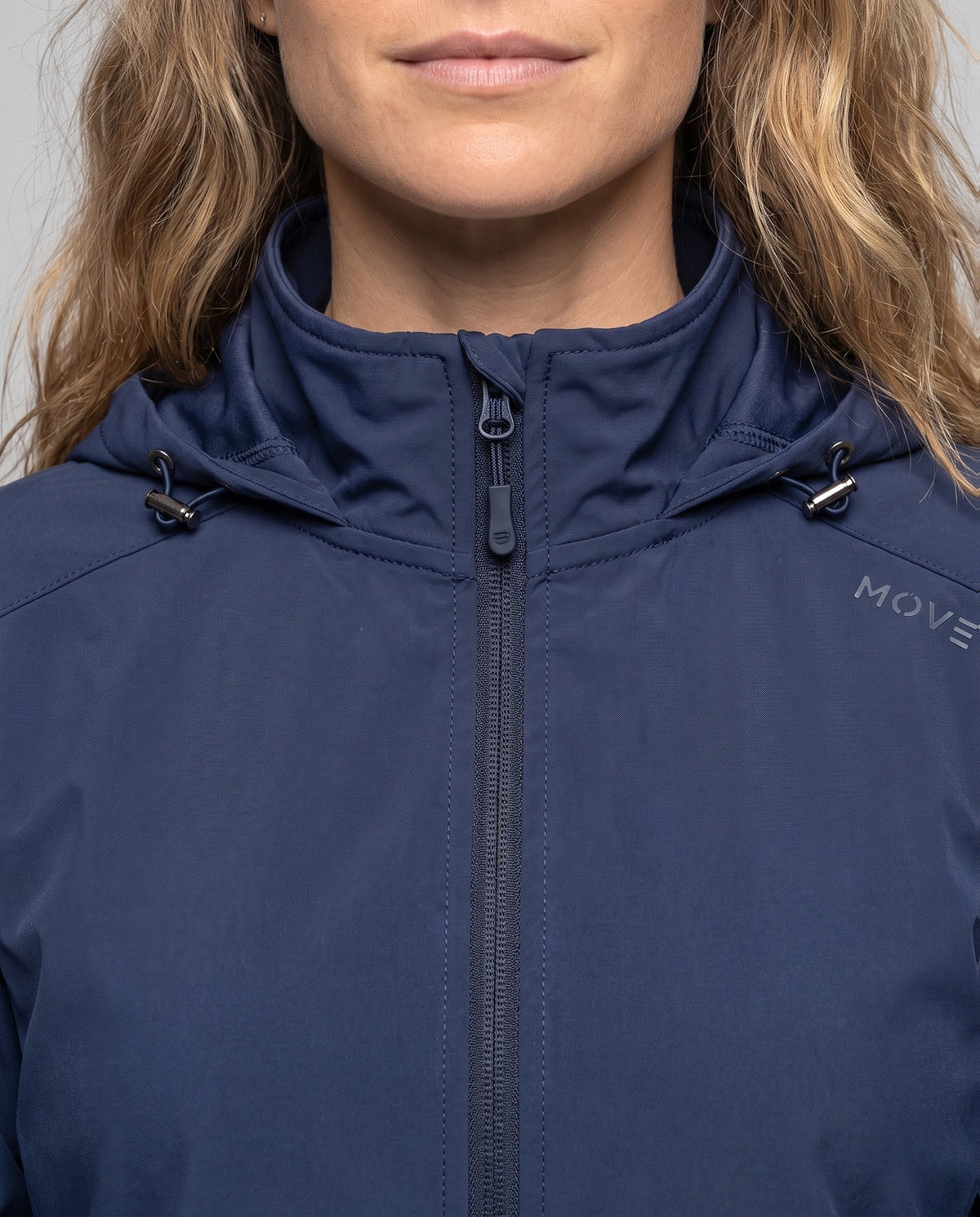 Unisex Lightweight Sun Protection Softshell Jacket with Hood - Close-Up Detail