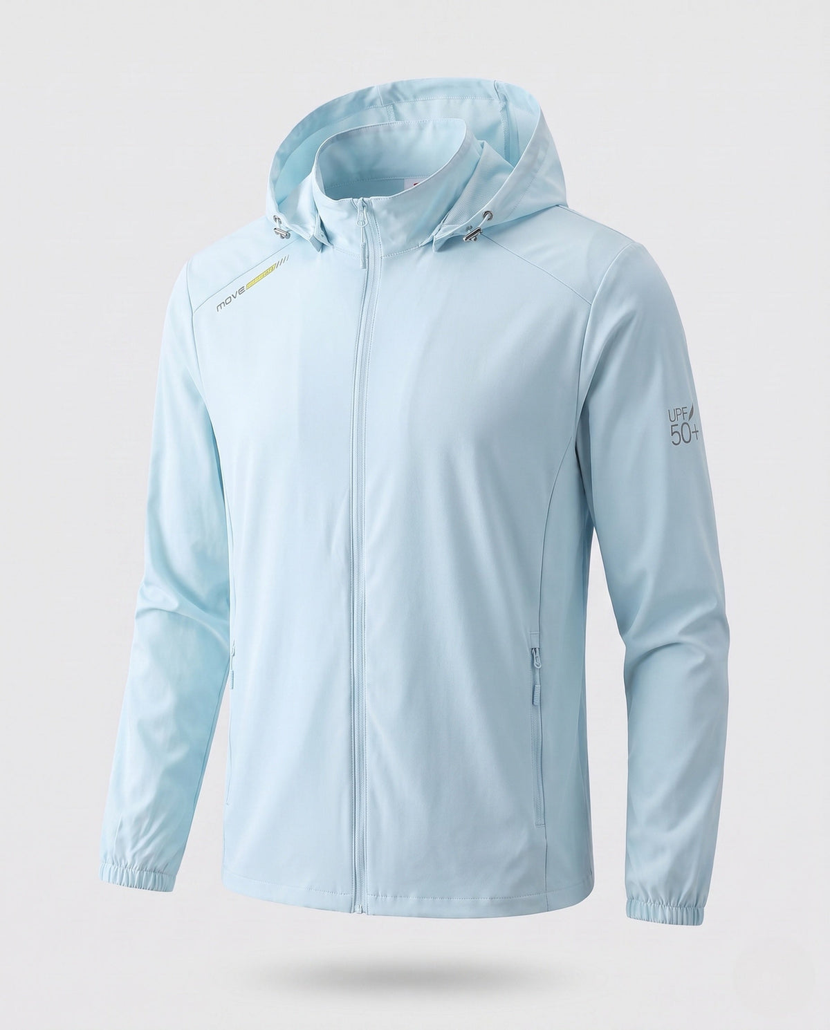 Unisex Lightweight Sun Protection Softshell Jacket with Hood