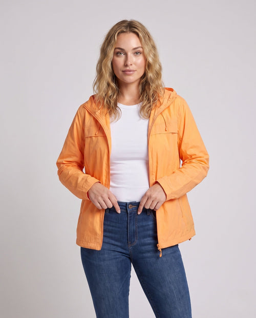 Unisex Ultra-Light Summer Hoodie Jacket with Mesh Lining - Upper Body View
