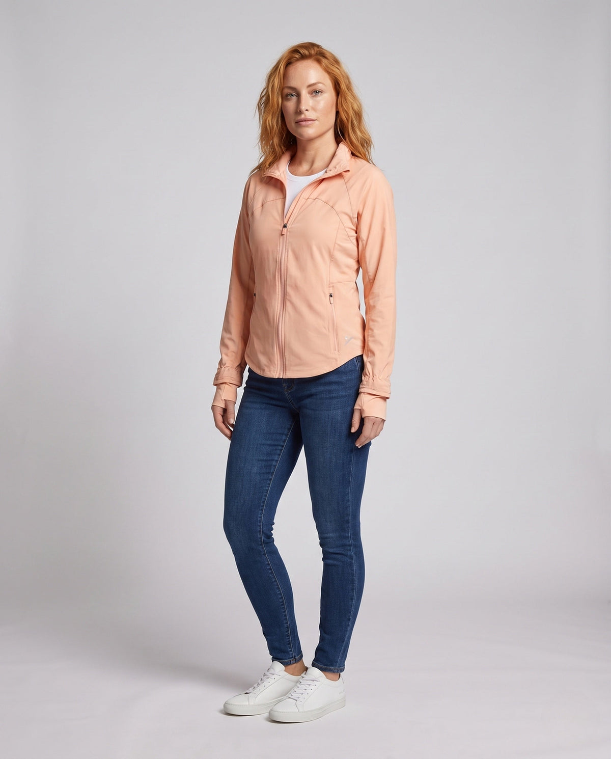 Women's Nano Lightweight Breathable Running Jacket - Front View