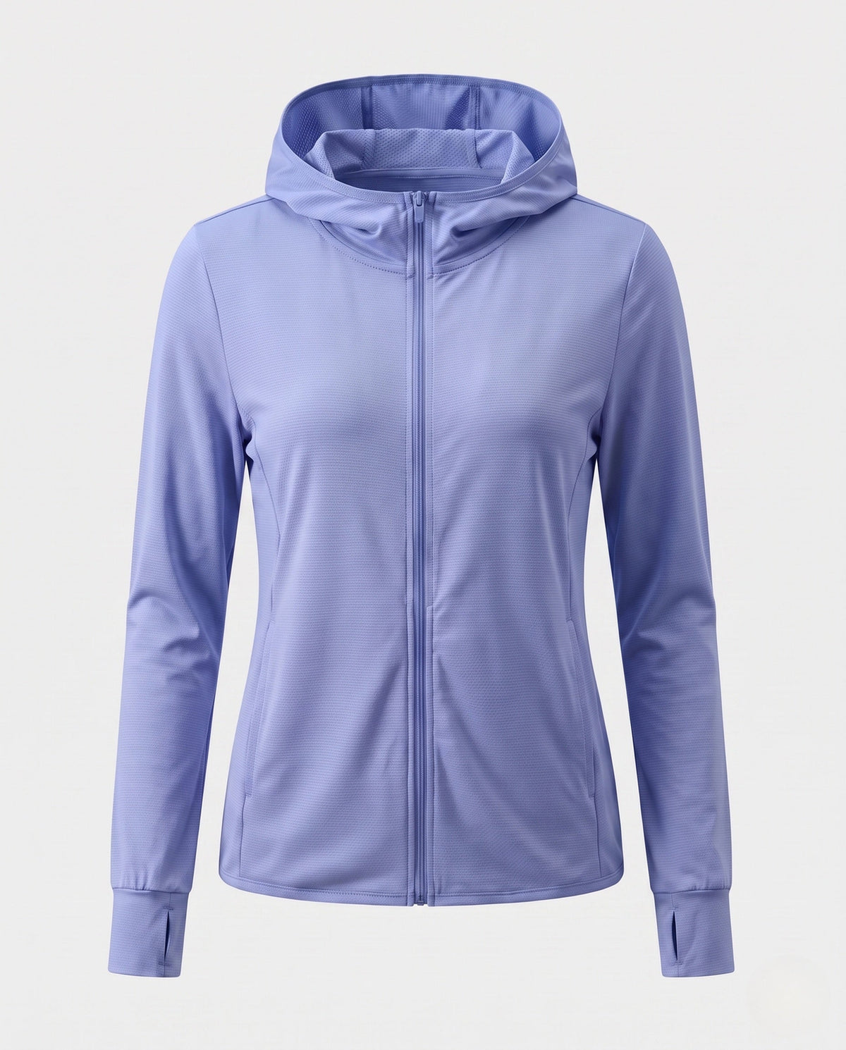 Women's Lightweight Functional Hooded Jacket with Honeycomb Structure