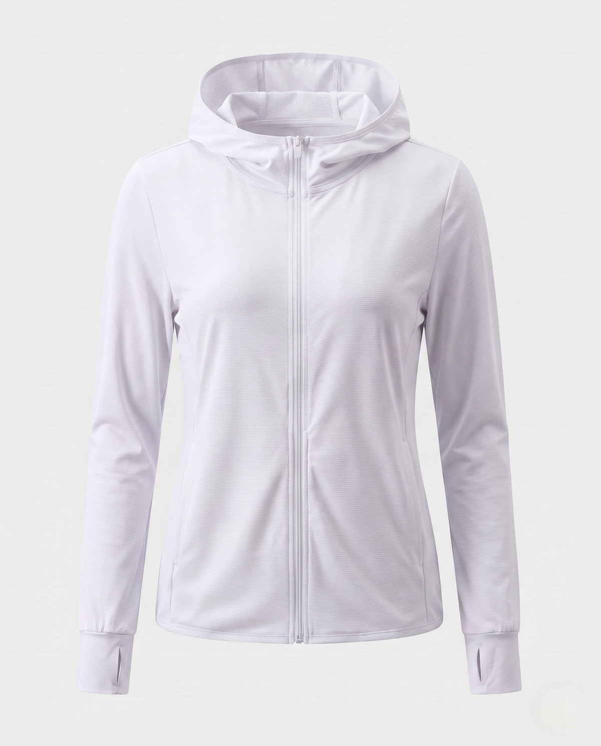 Women's Lightweight Functional Hooded Jacket with Honeycomb Structure