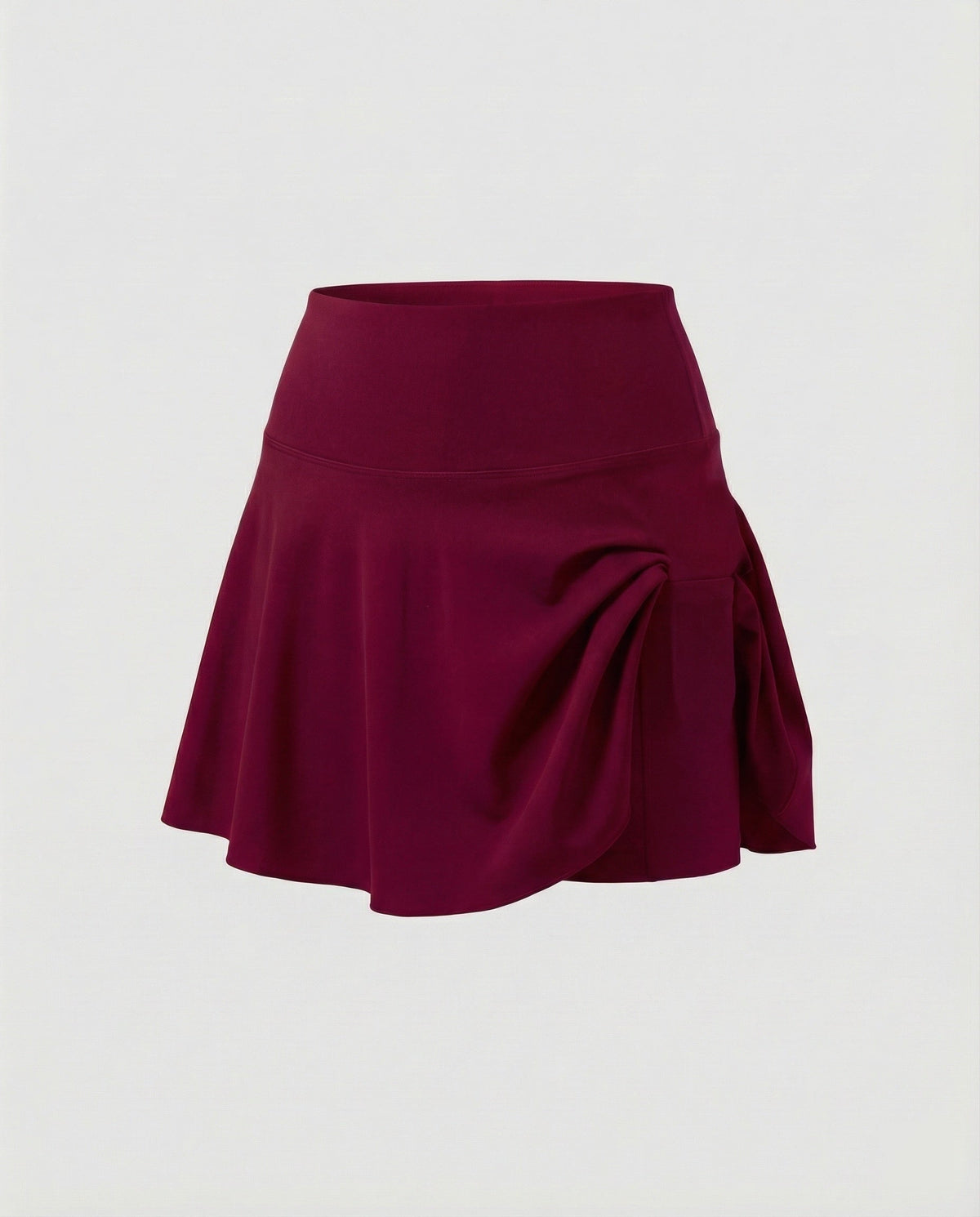 Women's High-Waisted Swim Skirt with Side Pocket