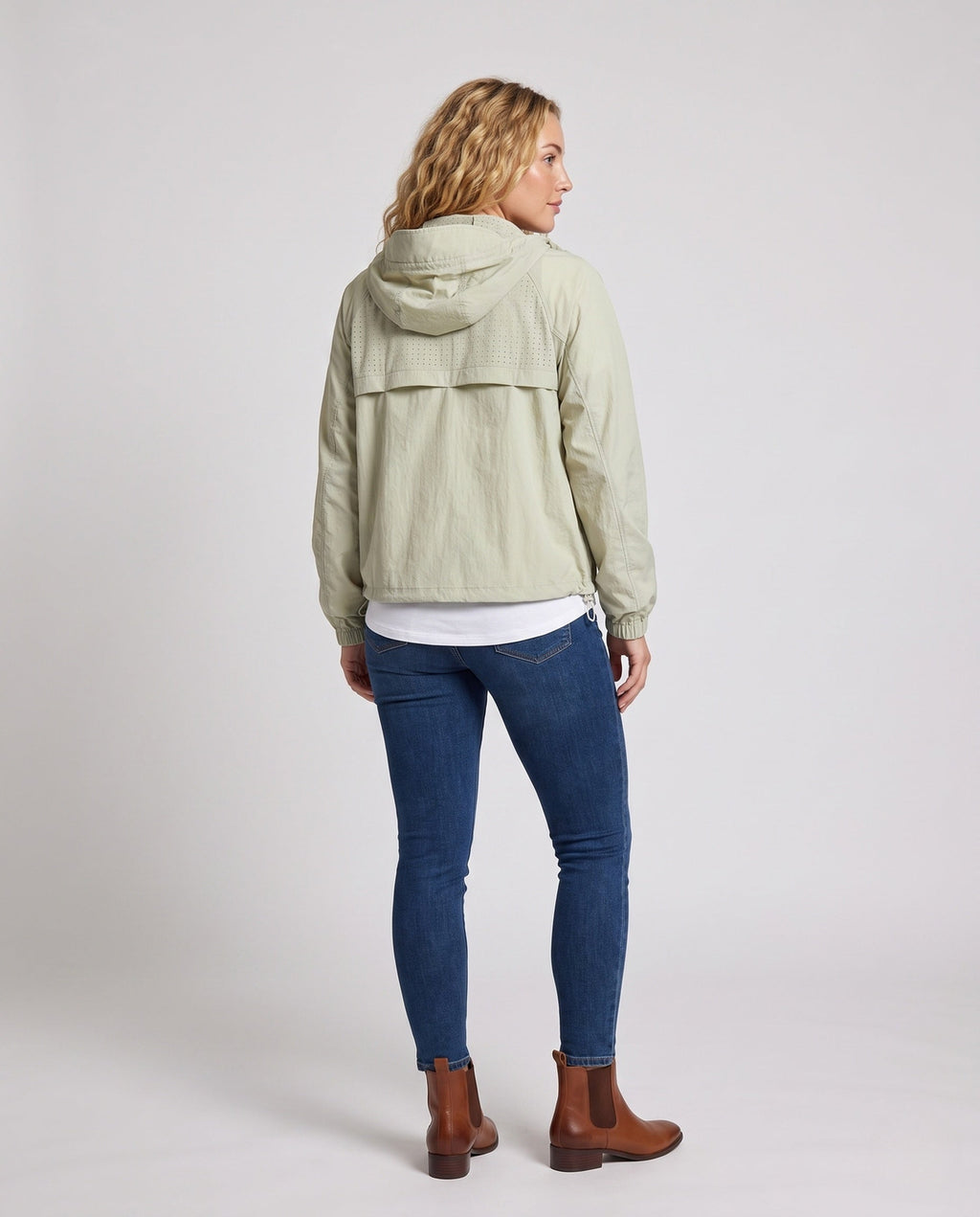 Women's Lightweight Protective Jacket with UV Protection - Back View