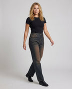 Women's Loose Fit Jeans Vintage Wash - Front View